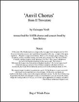 Anvil Chorus' from Il Trovatore Concert Band sheet music cover